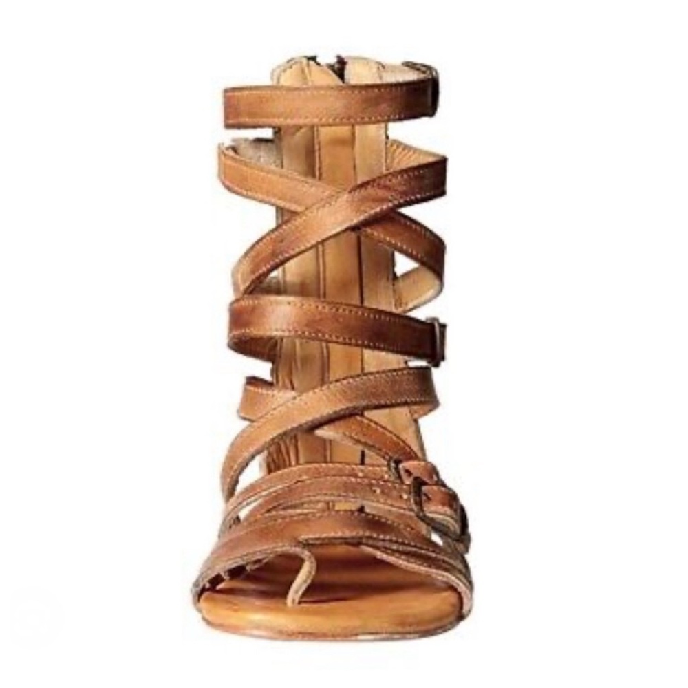Bed|Stu Seneca Gladiator Sandal in Tan
Rustic Size 10